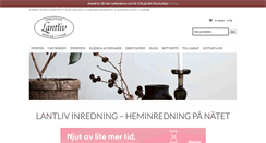 Desktop Screenshot of lantlivinredning.se